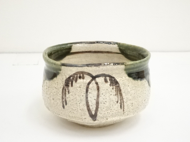 道具 ] - 道具 山口茂造 織部茶碗（共箱） | ネットショップ圭 netshop